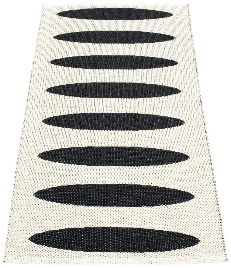 Passatoia da interno/esterno nera 70x150 cm Ella Black – Pappelina