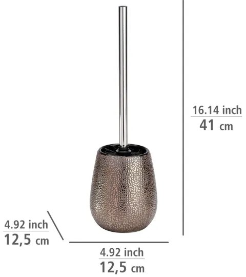 WENKO 69109800 - Set bagno MARRAKESH 12,5x41 cm marrone