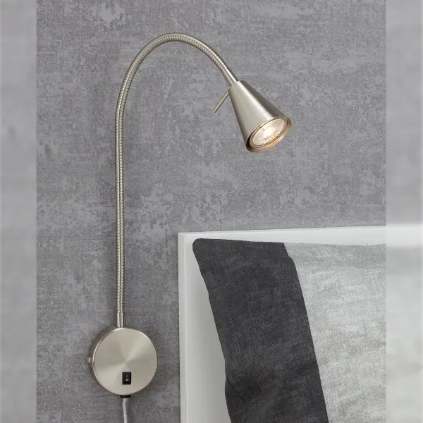 Briloner 2082-012 - Applique a LED COMFORT LIGHT 1xGU10/5W/230V cromo opaco