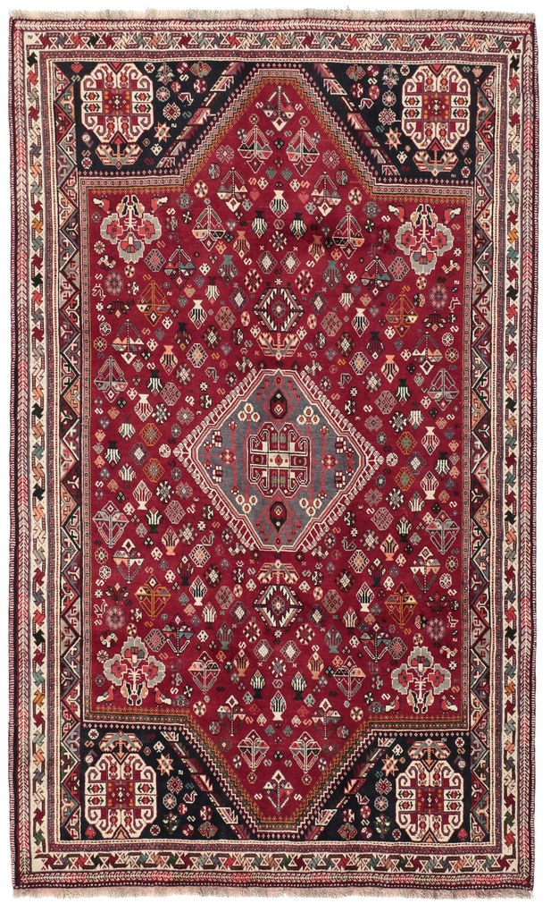 Gashghai Tappeto 280x180 (Iran) Annodato A Mano