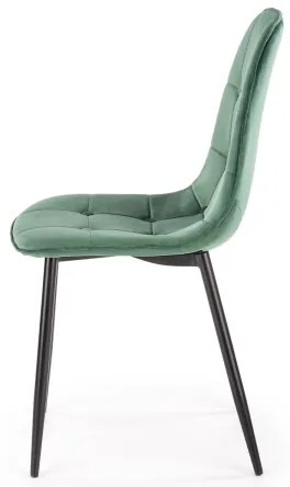 Sedia da pranzo KINDREL, 1 pezzo, verde scuro