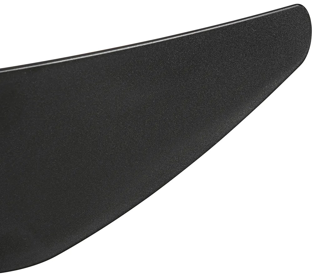 Ventilatore da soffitto nero 86,7 cm con LED dimmerabile con telecomando - Yuki