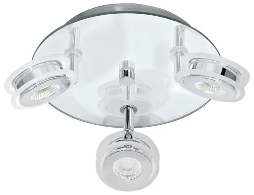 Eglo 95279 - Faretto LED da bagno AGUEDA 3xLED/3,3W/230V