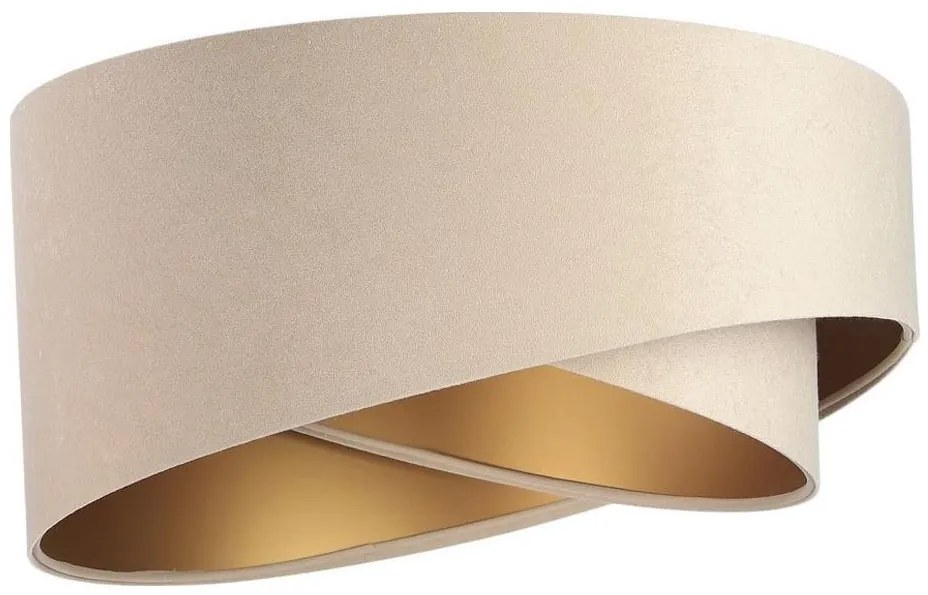 Paralume universale GALAXY E27 diametro 45 cm beige/oro