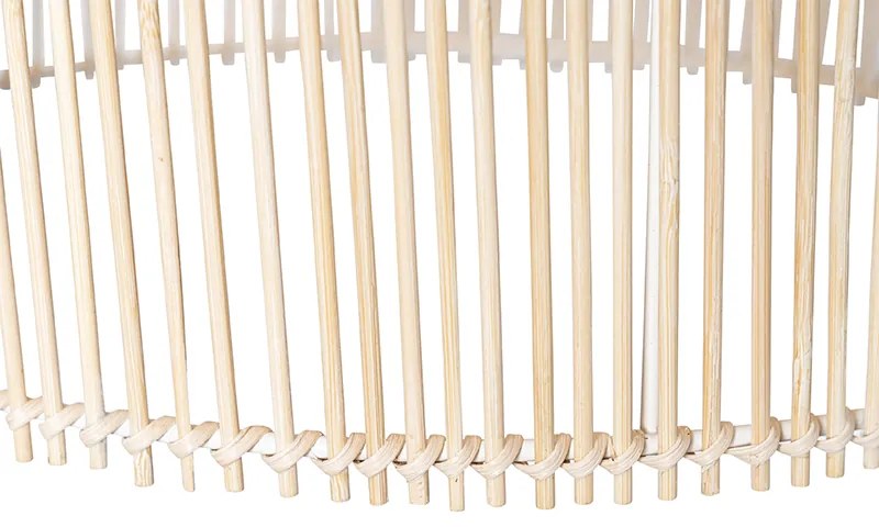 Lampada a sospensione scandinava in bambù - Natasja