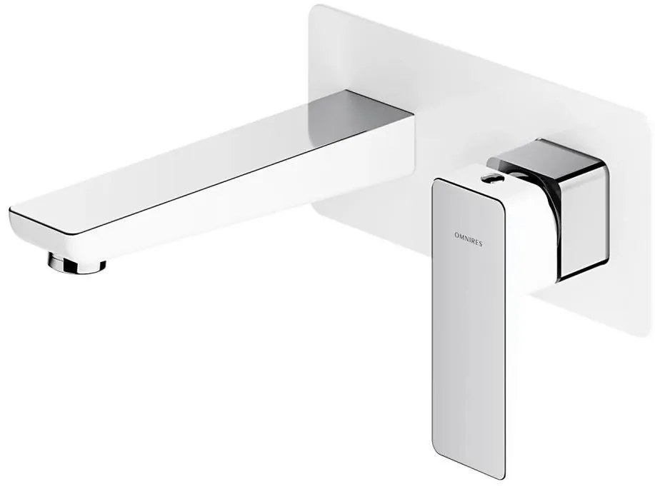 OMNIRES PM7415CRB miscelatore incasso PARMA cromo/bianco