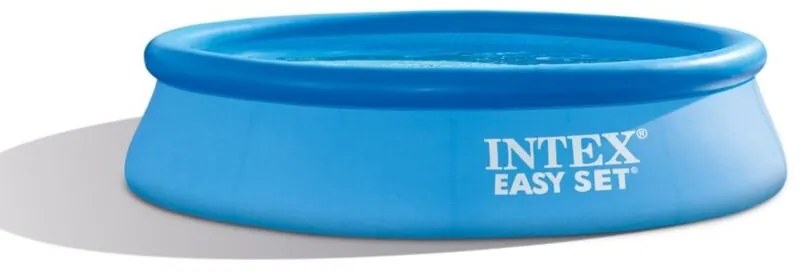 Intex - 28122NP – Piscina Fuori Terra Easy Set Rotonda, Pompa Filtro 1250 L/h, 3853 l, pvc, Azzurro, 305x76 cm