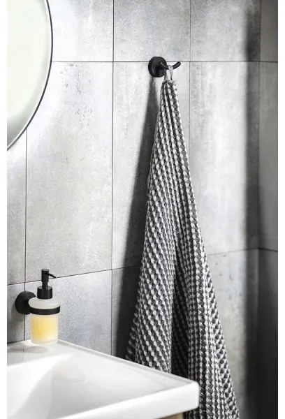 Aqualine - Appendiabiti da parete SAMBA nero