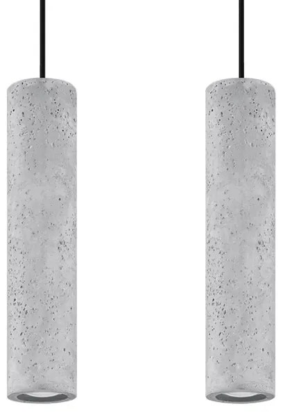 Lampadario a sospensione con filo LUVO 2xGU10/40W/230V