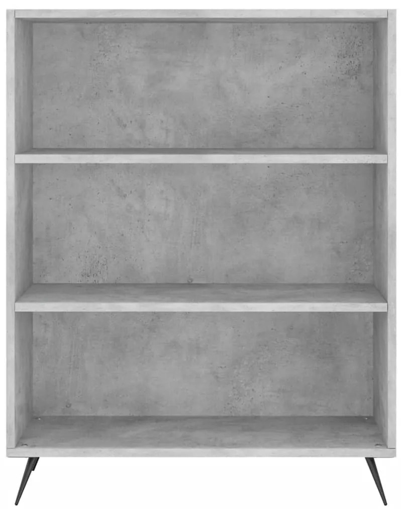 Credenza Grigio Sonoma 69,5x32,5x180 cm Legno Multistrato