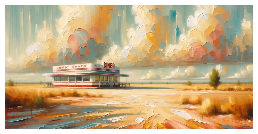 Quadro su tela – Storie dalla strada americana