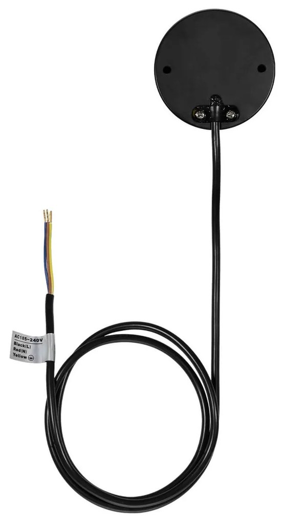 Faretto LED a superficie 5W IP65 220V Dimmerabile Nero - Professional Colore Bianco Naturale 4.000K