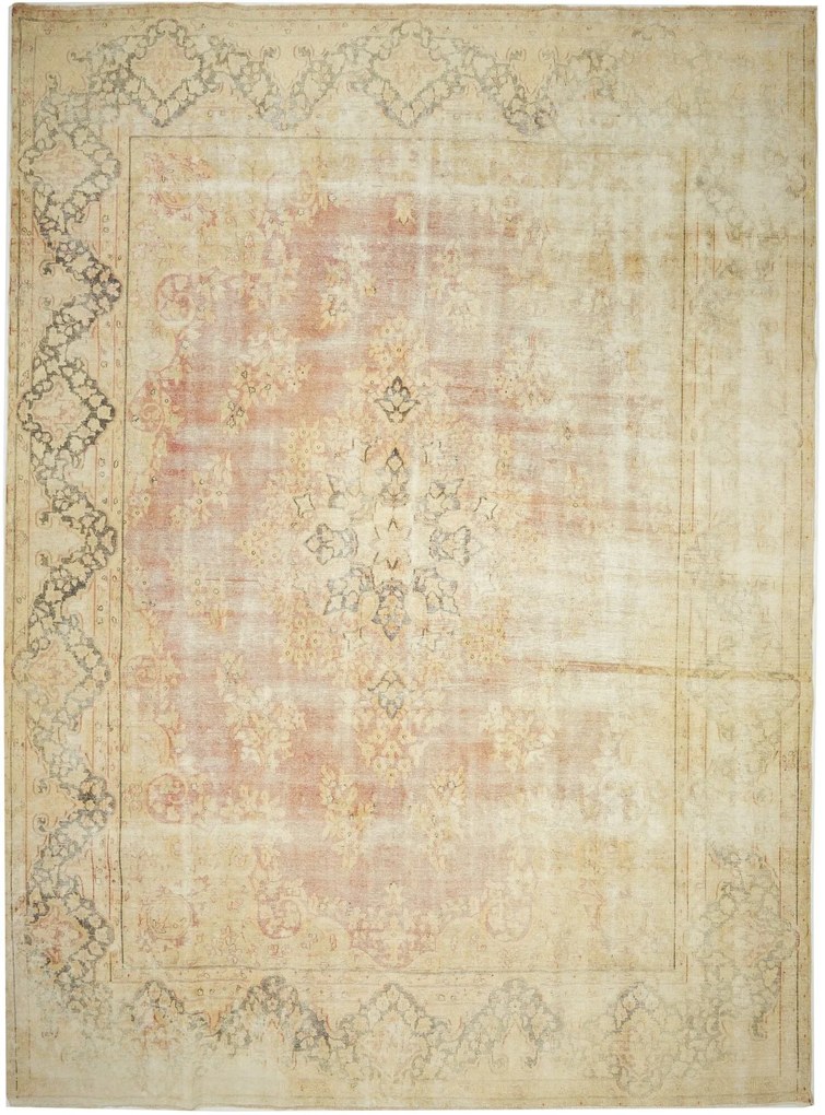 Vintage Tappeto persiano 300 x 400 Rosso (Iran) Annodato A Mano