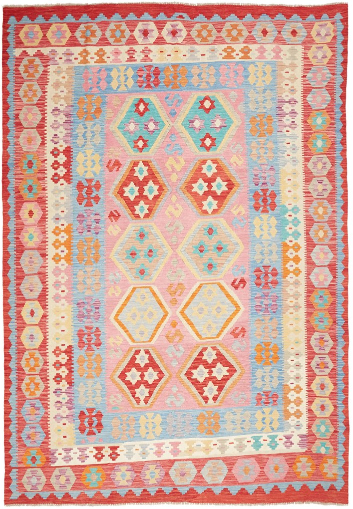 Kilim Tappeto orientale 200x290 (Pakistan) Tessuto A Mano