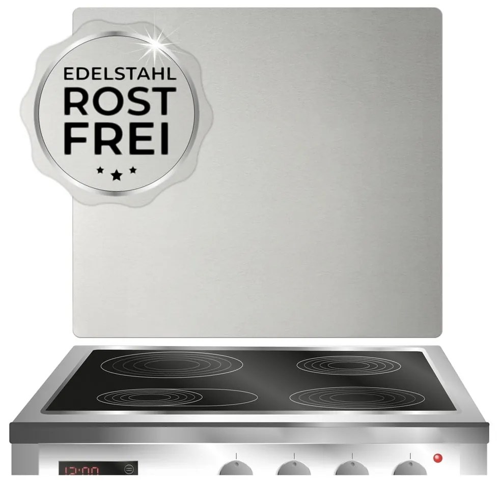 Coperchio in acciaio inox Argento, 50 x 56 cm - Maximex