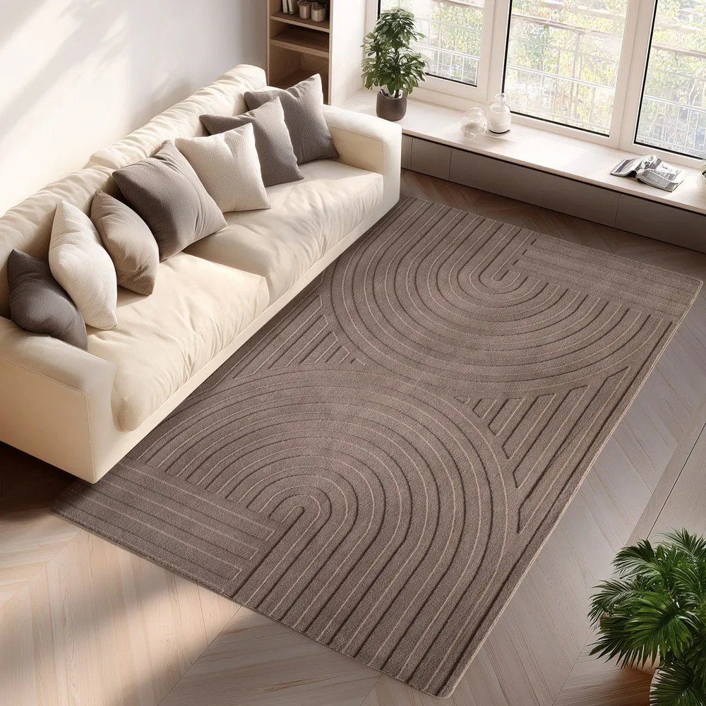 Tappeto beige 80x150 cm Pompei 1611 – Ayyildiz Carpets