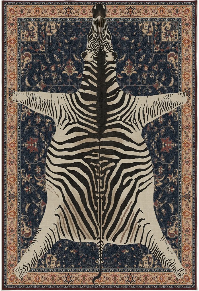 Tappeto lavabile Safari by Iris Apfel