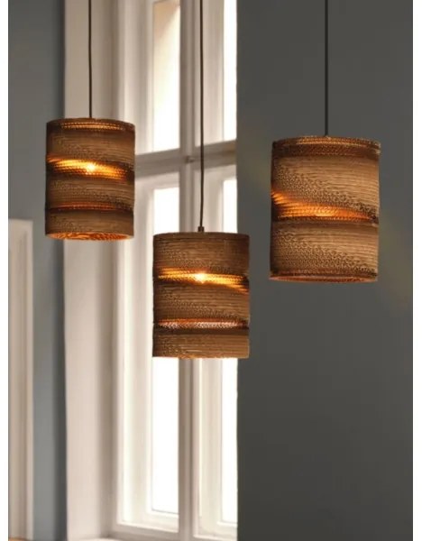 Ledvance - Lampadario a sospensione con filo DECOR CARDBOARD 3xE27/15W/230V
