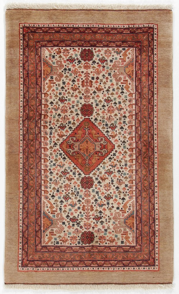 Gashghai Tappeto persiano 90x140 (Iran) Annodato A Mano