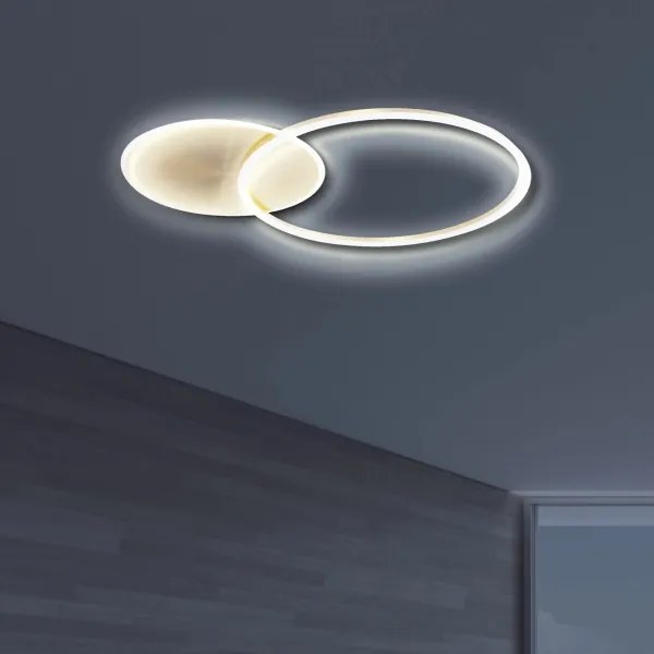 Plafoniera LED ROMAN LED/33W/230V 4000K oro