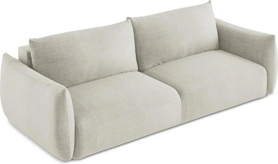 Divano beige allungabile 230 cm Leila – Makamii