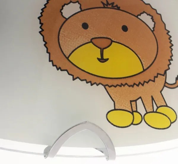 Globo 40607 - Plafoniera per bambini KIDDY 2xE27ILLU/60W/230V