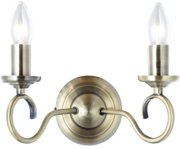 GLOBO 69003-2W - Applique TRUNCATUS 2xE14/40W/230V