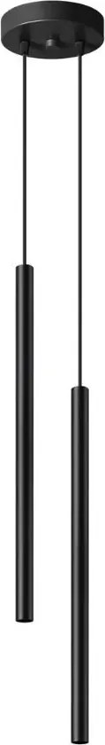 Lampadario a Sospensione 2xG9 PASTELO 2 in Acciaio