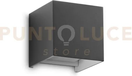 Atom applique da esterno 12 w on-off 1100 lm 4000 k antracite ip54 ...