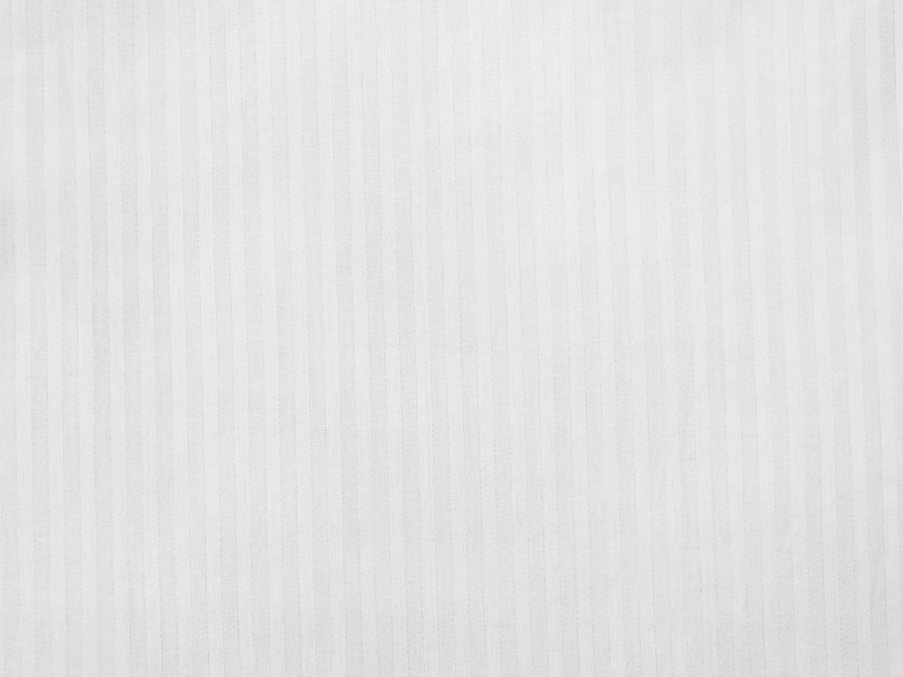 Set copripiumino in cotone satinato bianco 200 x 220 cm AVONDALE Beliani