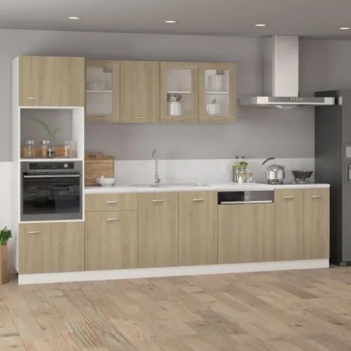 Armadio Inferiore Rovere Sonoma 60x46x81,5 cm in Truciolato