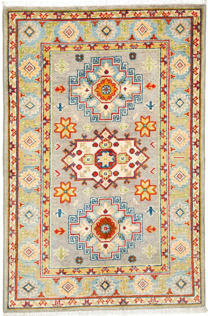 Kazak Tappeto orientale 120x80 (Afghanistan) Annodato A Mano