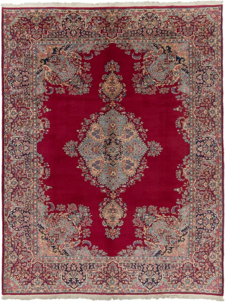 Kerman Tappeto persiano 400x310 (Iran) Annodato A Mano