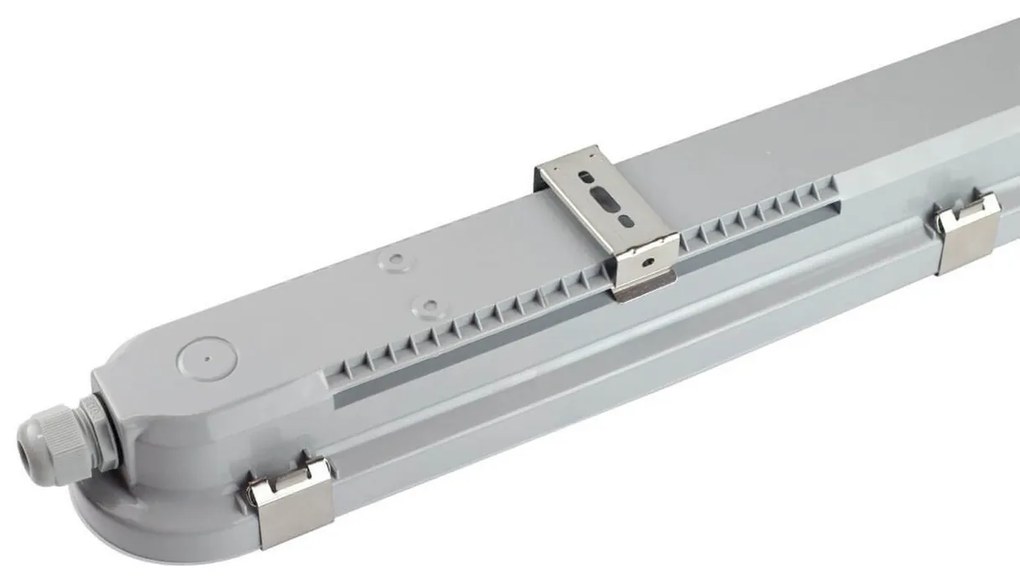 Plafoniera LED 120cm 40W IP66 CCT 6.400lm 160lm/W - con driver Osram Icutronic Colore Bianco Variabile CCT