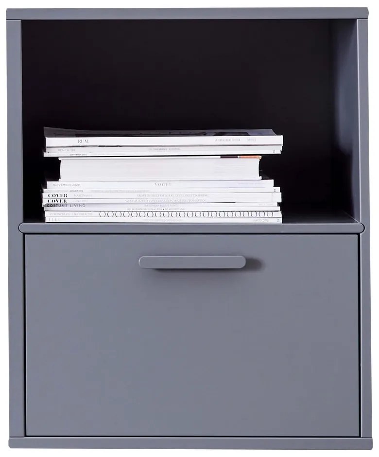 Comodino a parete grigio Keep by Hammel - Hammel Furniture