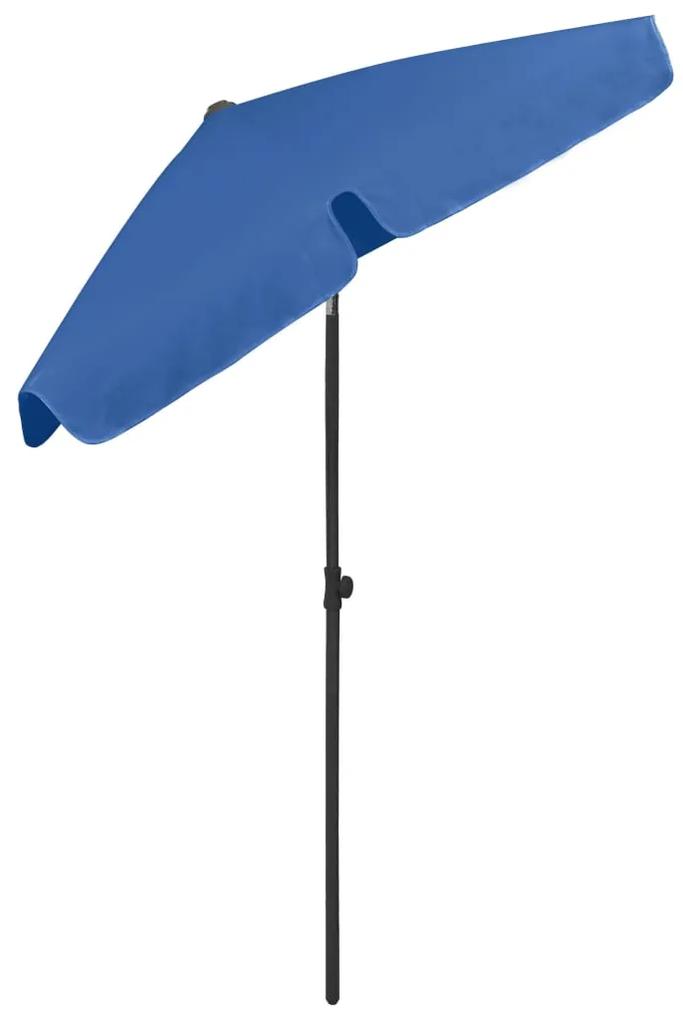 Ombrellone da Spiaggia Azzurro 180x120 cm