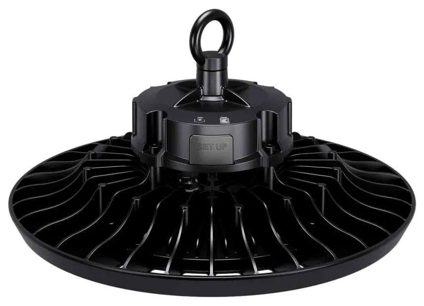 Campana LED Potenza Regolabile 55/75/100W CCT, 215 lm/W, IP65 - LIFUD Colore Bianco Variabile CCT