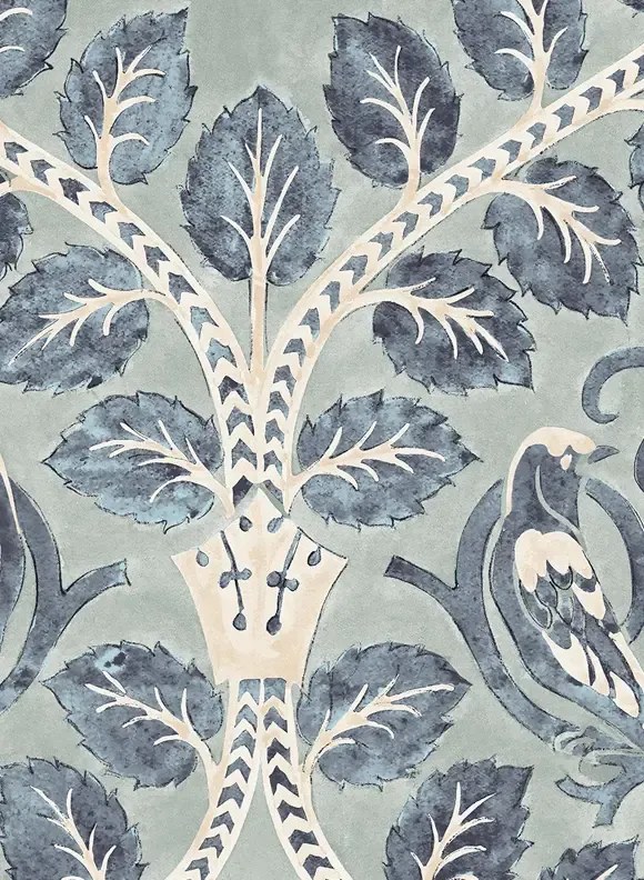 Lewis & Wood Carta da parati Berry Brothers - Delft