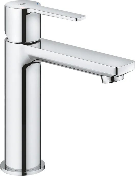 Rubinetto per lavabo Lineare cromato GROHE a canna media