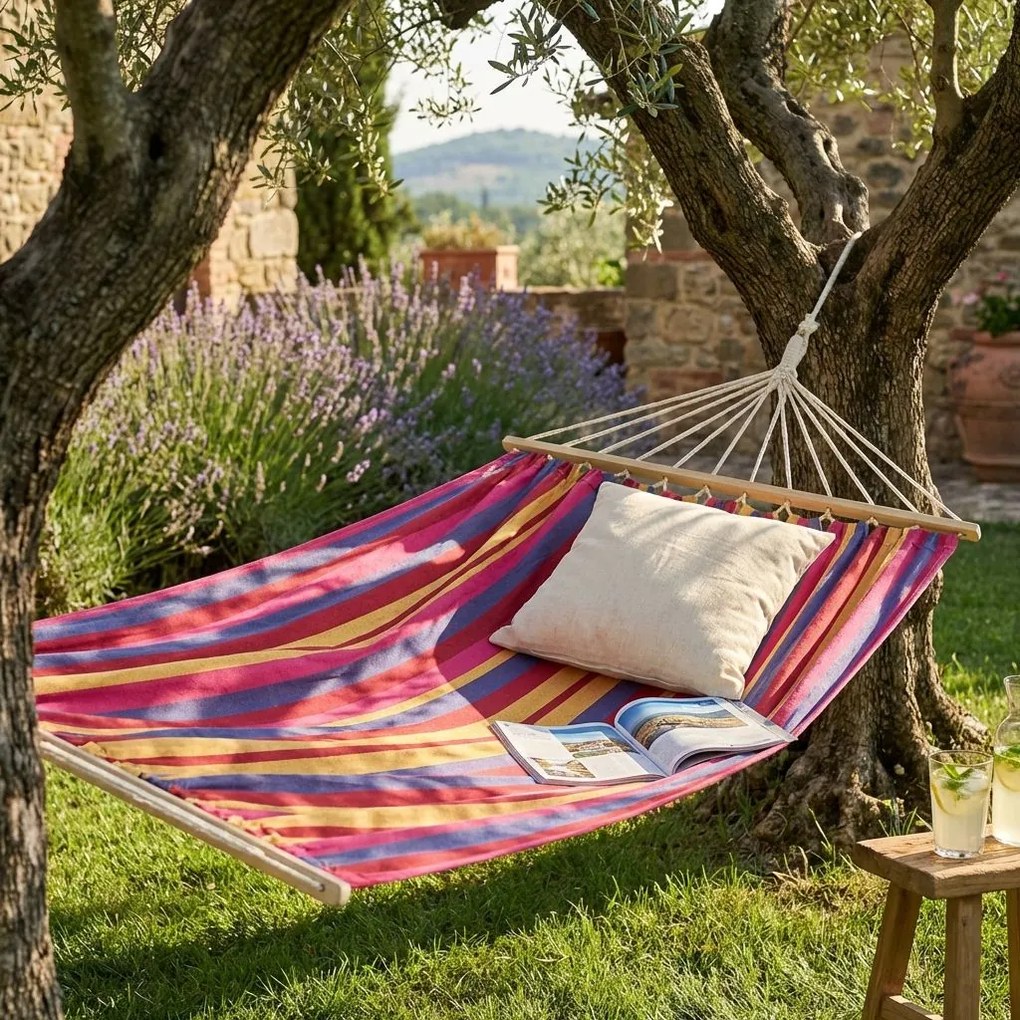 ENOLA - amaca di cotone naturale assortita