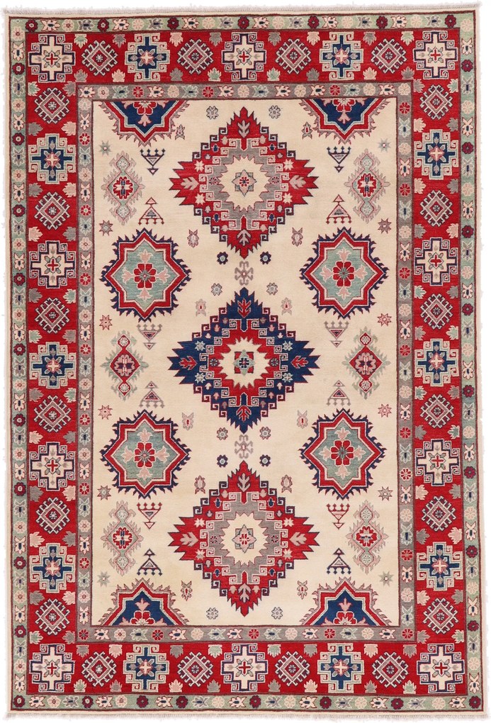 Kazak Tappeto 290x200 (Pakistan) Annodato A Mano