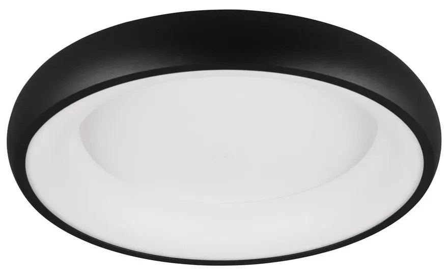 Plafoniera a LED dimmerabile nera Cardona - Trio