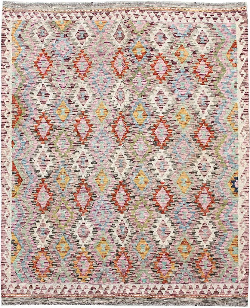 Kilim Tappeto 200 x 160 (Pakistan) Tessuto A Mano