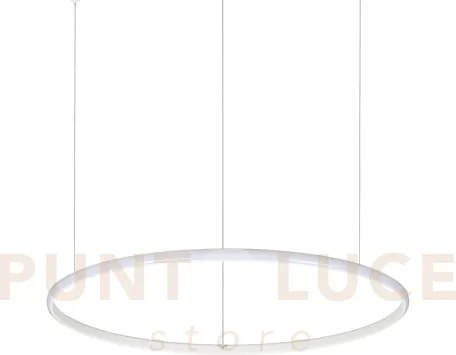 Hulahoop sospensione led led 3000k 28w  3050 lm bianco 61cm