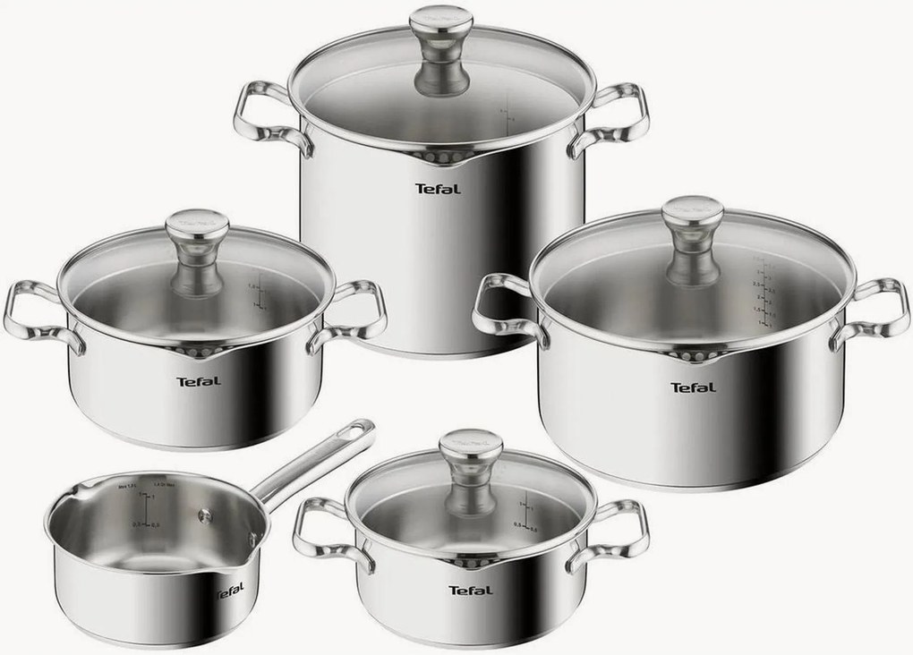 Batteria di pentole Duetto 9 pz