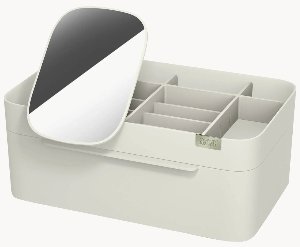 Organizer per cosmetici con chiusura magnetica e specchio Viva