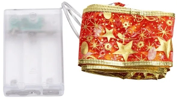 Aigostar - Catena luminosa LED 20xLED/3xAA 2m bianco caldo rosso