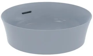 Ideal standard Ipalyss Lavabo 40 cm rotondo da appoggio senza foro con troppo pieno in diamatec polvere