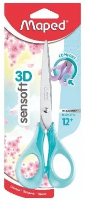 FORBICI SENSOFT 3D 16CM COL PASTEL