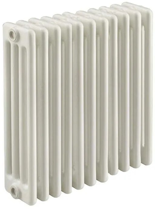 Radiatore acqua calda EQUATION Comby in acciaio 4 colonne, 10 elementi, interasse 535 mm, bianco